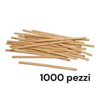 1000 Palette Caffè Legno 11 cm non imbustate