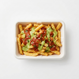 50 Vaschette Compostabili per Patatine Fritte 12×15,5 cm