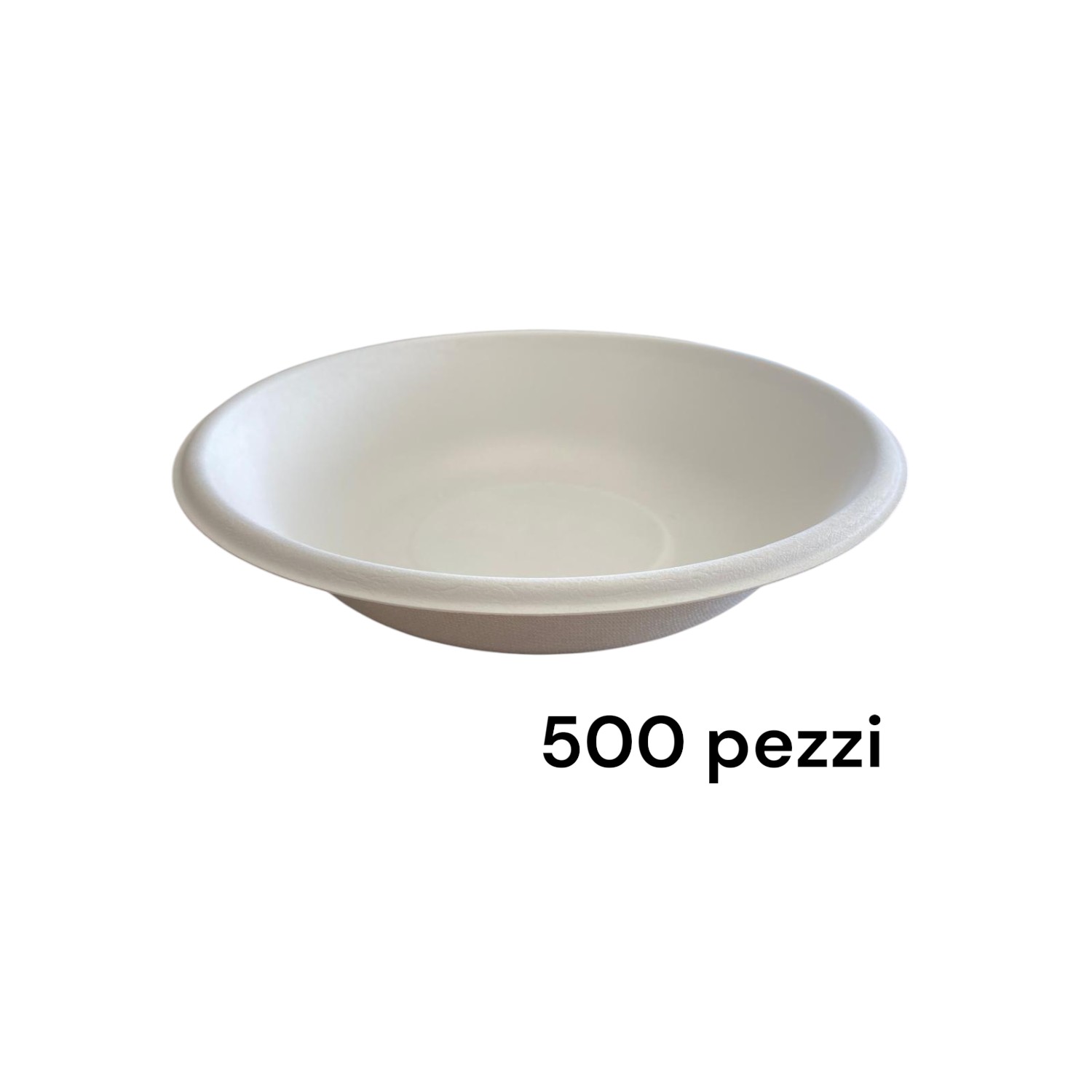 500 Ciotole biodegradabili 680 cc in polpa di cellulosa