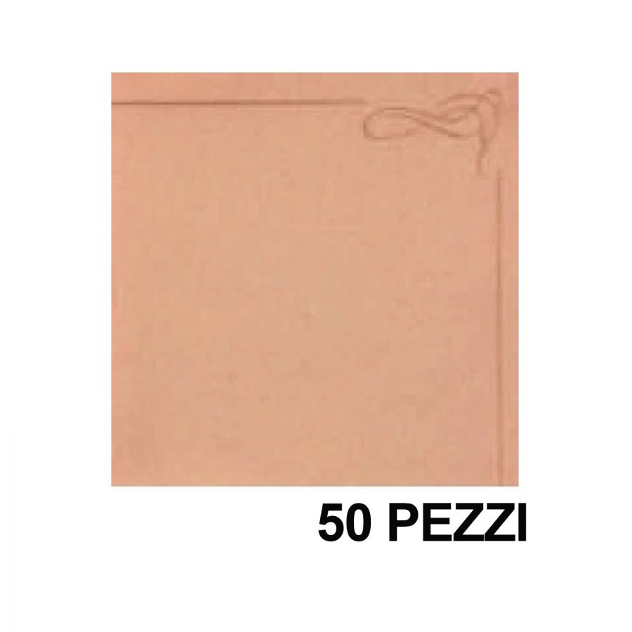 50 Tovaglioli salmone airlaid elegance 40X40