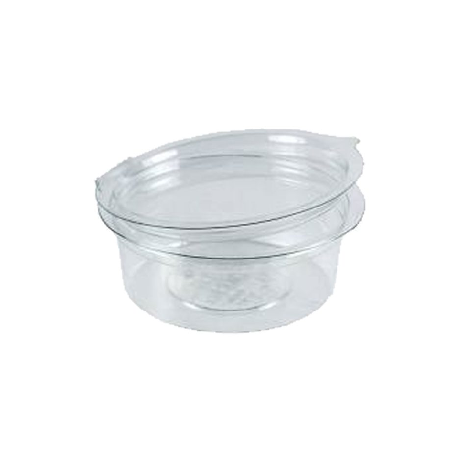 50 Vaschette Ovali In PET 500cc Con Coperchio - Contenitori Ermetici Per Cibo Trasparenti - Foto 9