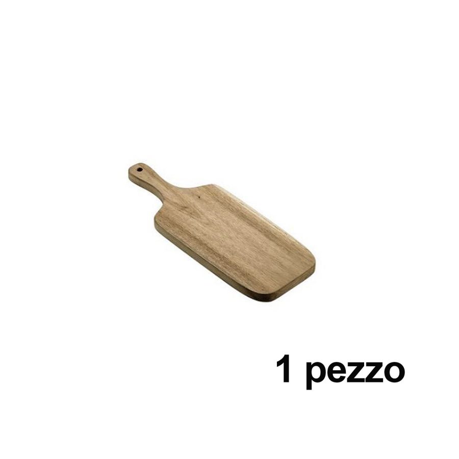 Tagliere per aperitivi in acacia 35x13x1,5 cm conf. da 1 pezzo